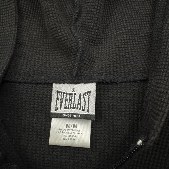 Everlast Boxing Waffle Thermal Zip Hoodie - Picture 5 of 7